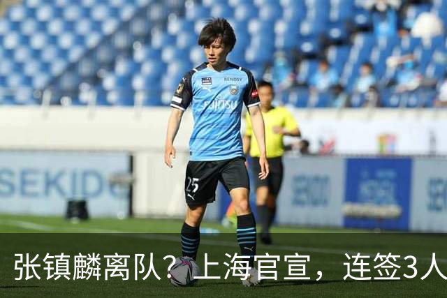张镇麟离队？上海官宣，连签3人，1顶薪合同+1个C类+1个B类